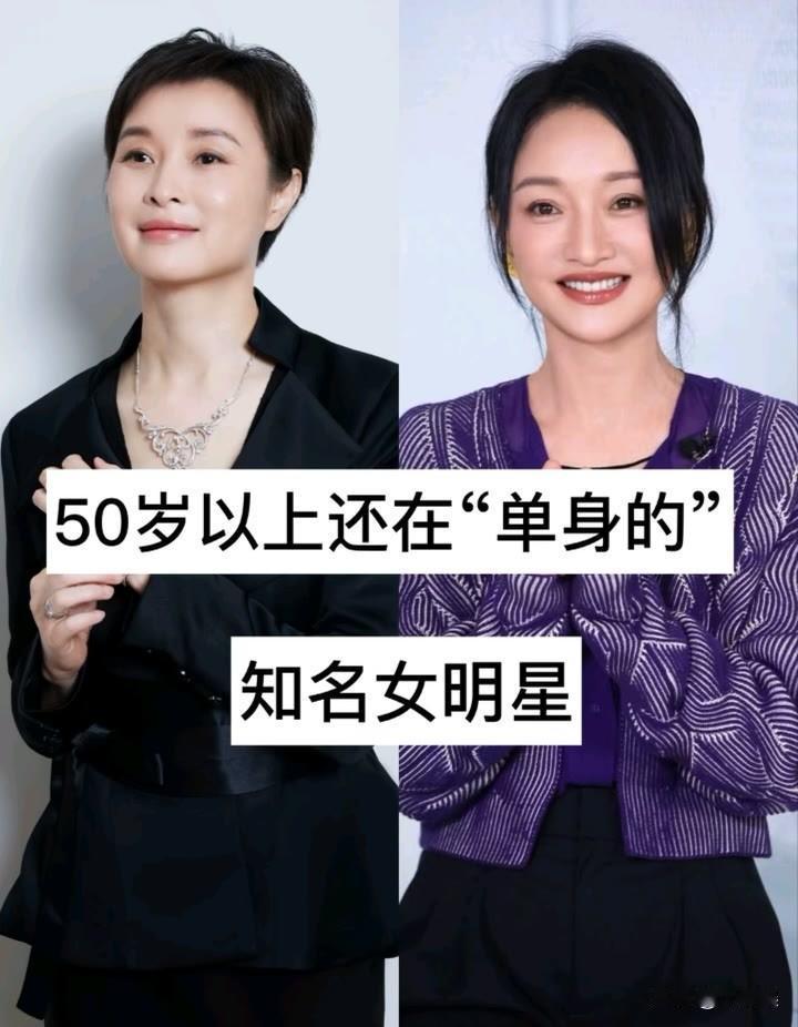 14位50岁以上还“单身未婚”女明星