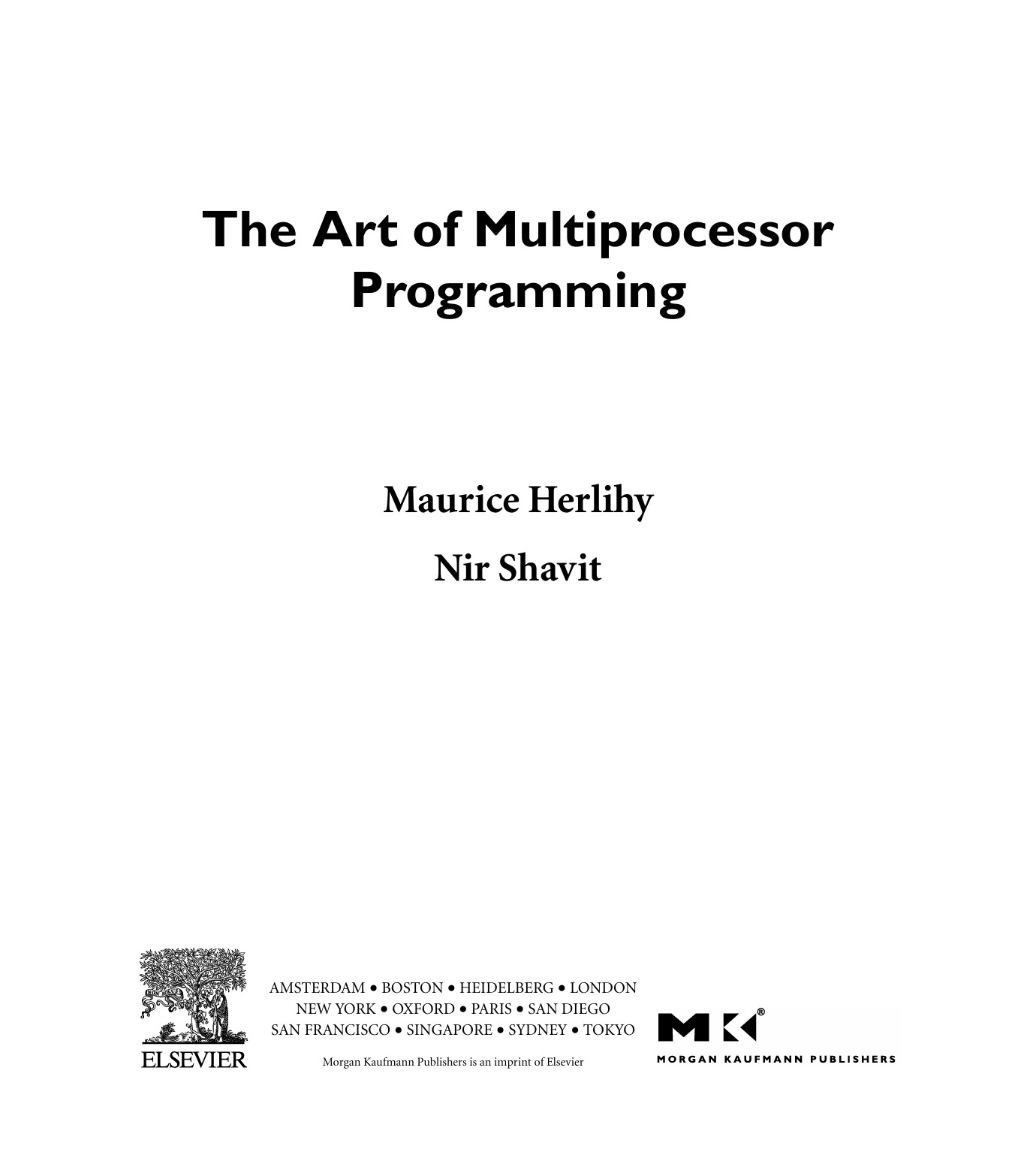 电子书《多处理器编程的艺术》(TheArtofMultiprocesso