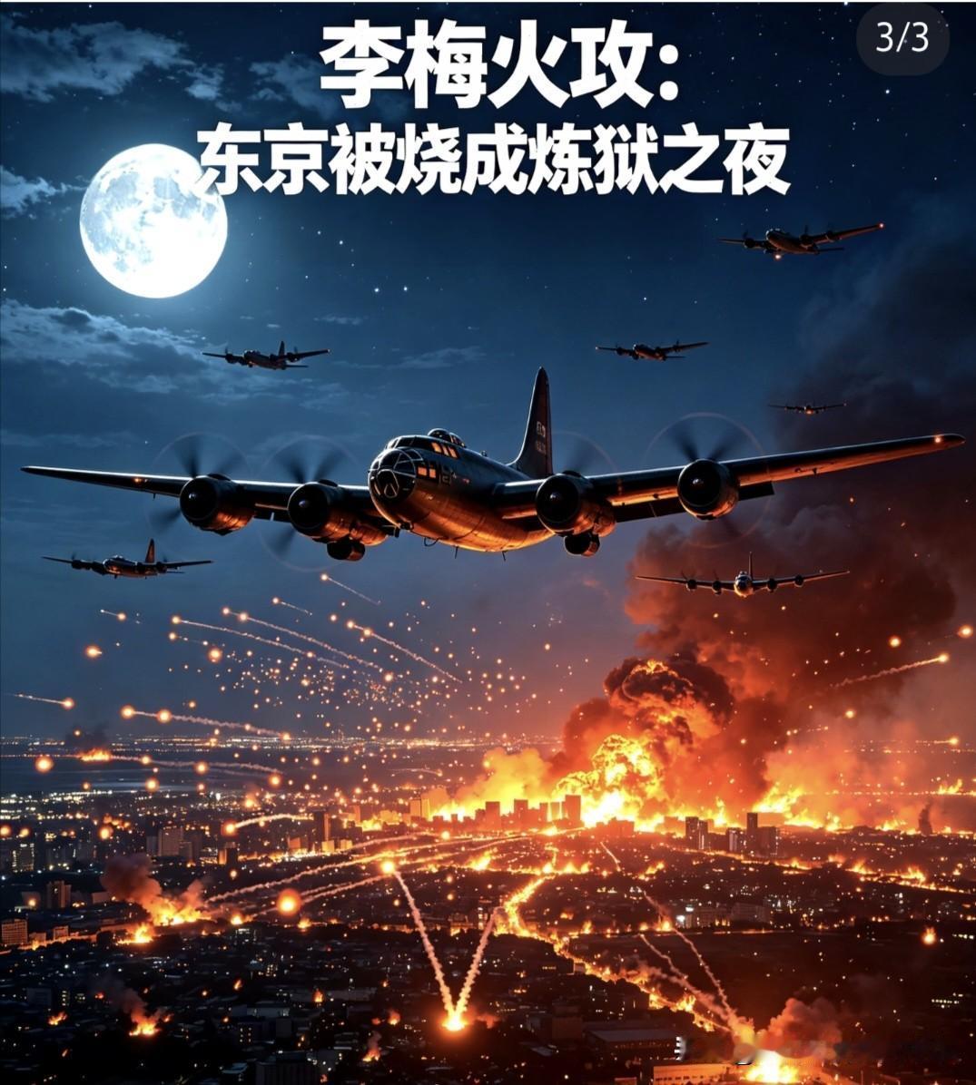 比原子弹更惨烈的空袭战很多人熟知广岛、长崎的核爆之殇，却极少有人知道：二战