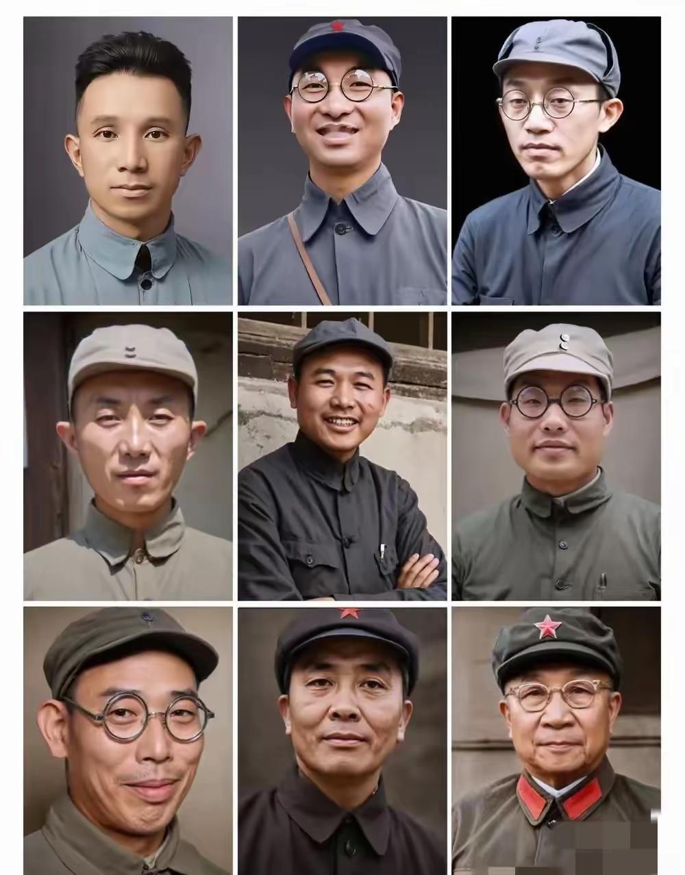 我敢说，能在这些老前辈里面认出四位，历史绝对不会差！