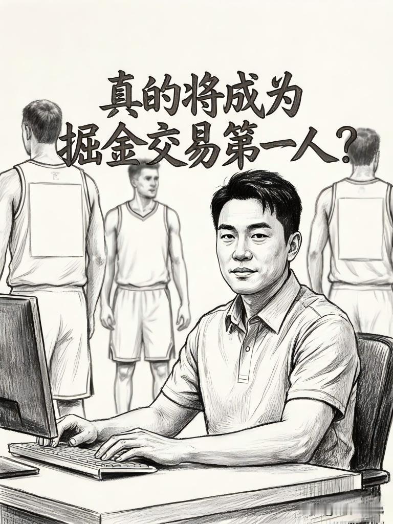 真的将成为掘金队交易的第一人？还真有这个可能！根据知名美记的爆料，联盟中的多支球