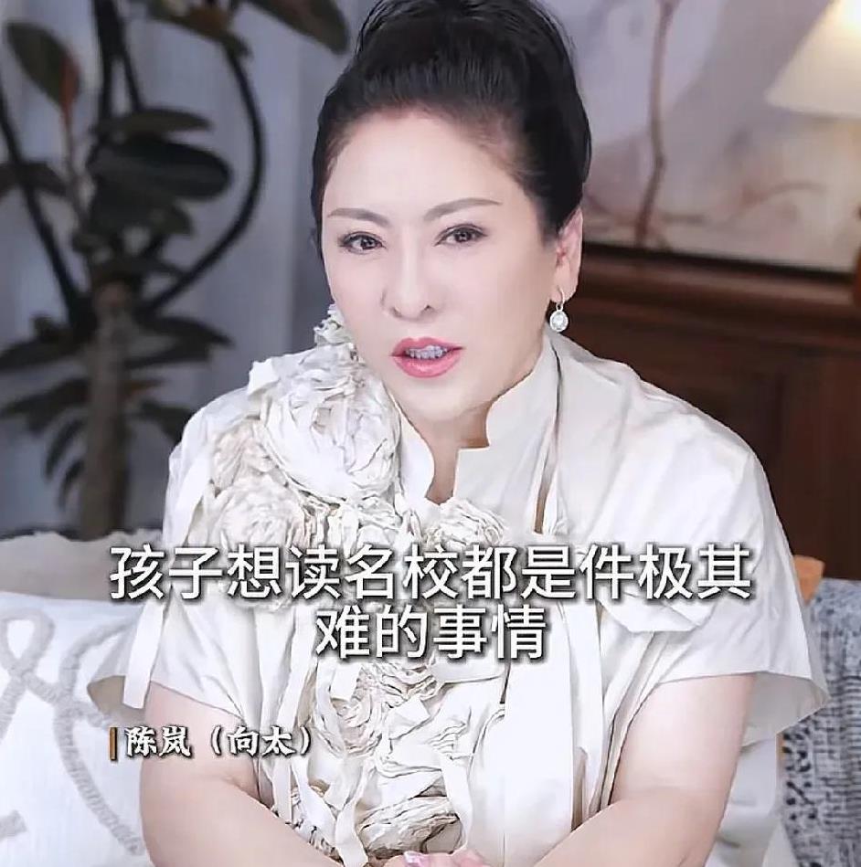 向太：“不管你有钱没钱，孩子想读名校都是一件很难的事情，向佐读名校我也是想尽了办