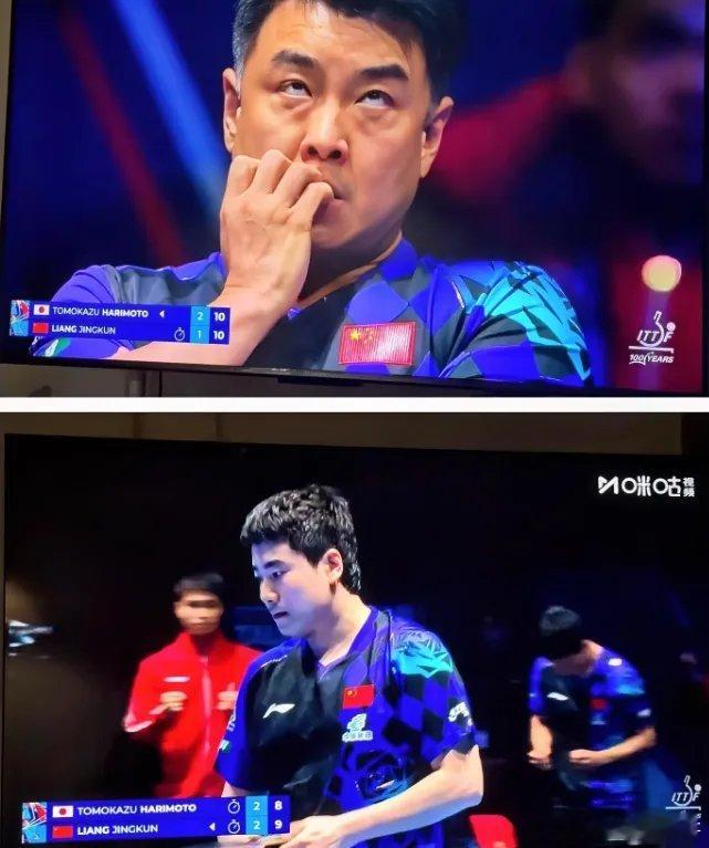张本智和现在估计肠子都悔青了，他千不该万不该，就是不该在决胜局，自己大比分8:3