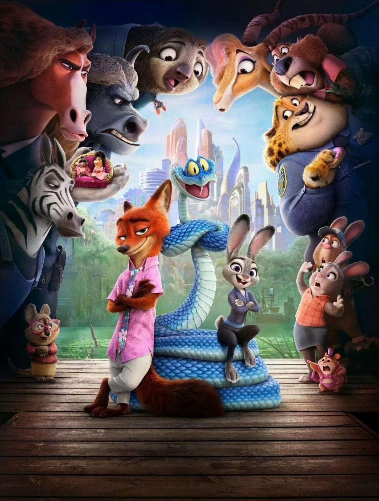 势不可挡，疯狂动物城2上映5天，累计票房突破16亿，超越了疯狂动物城1，成为了进