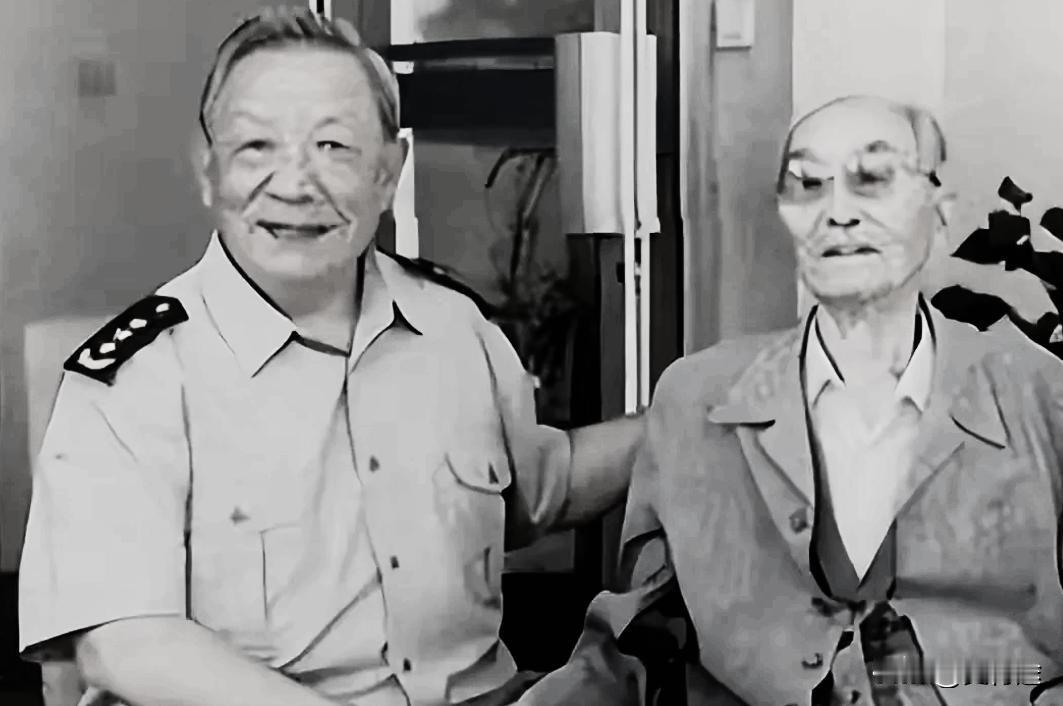 迟浩田同志是张爱萍同志的老部下，曾经隶属于第三野战军，他们有着将近二十岁的差距！