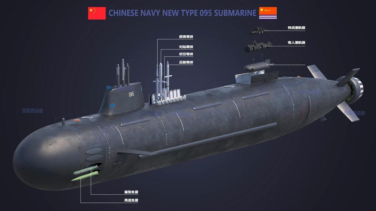外媒报道，中国核潜艇规模首次超过了俄罗斯海军！目前中国的现役核潜艇数量则已经超过