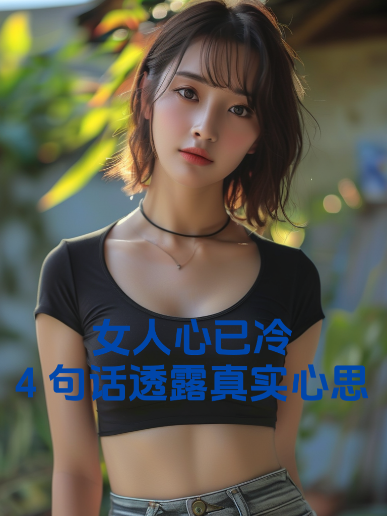 女人心已冷，4句话透露真实心思