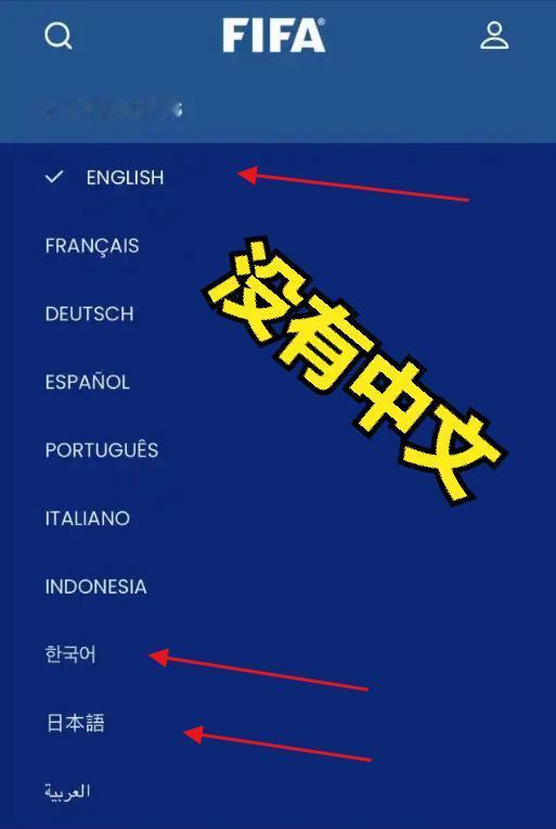 8种语言！唯独没有中文！5月10日国际足联官网突然更新，一个细节让所有中国人瞬间