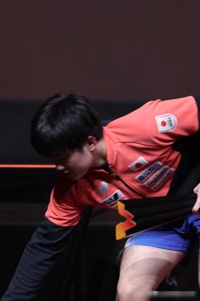 能被张本智和笑死，WTT香港总决赛男单女单冠军合影，张本智和拿着奖杯和捧花走了过