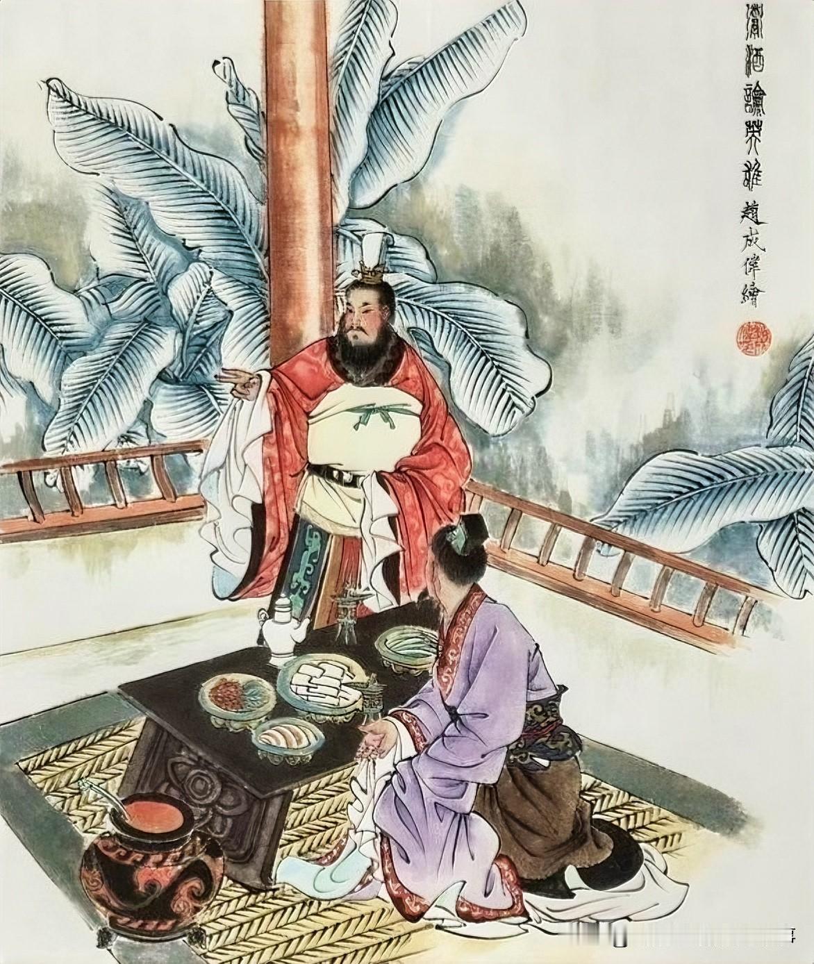 煮酒论英雄的时候，曹操也许是真心，毕竟这时候曹操只有两个州，自领兖州牧，刘备做豫