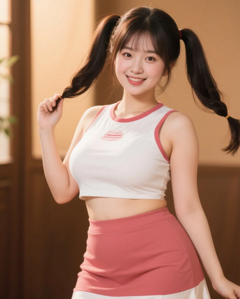 马尾摇一摇，男神跟着跑～