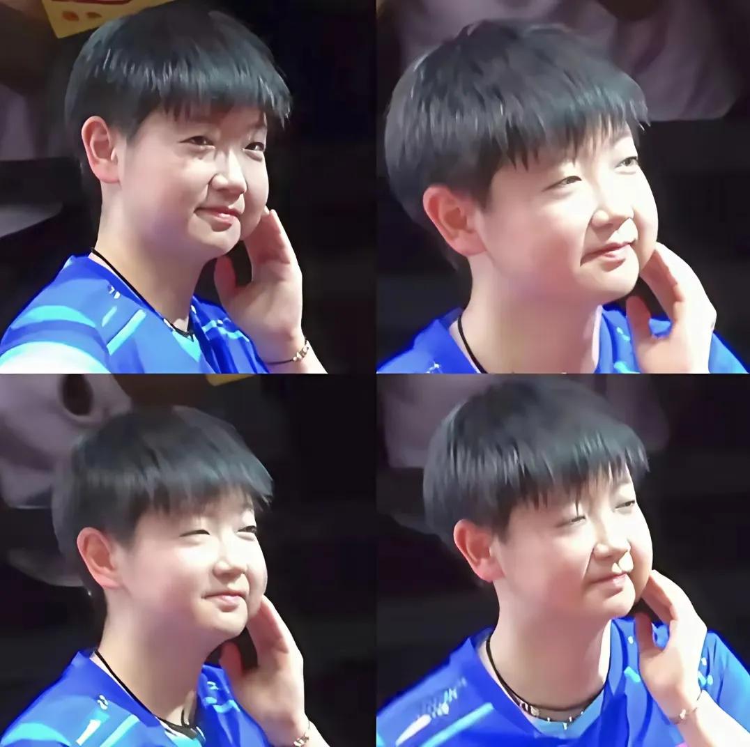 糯米团子，这表情太萌了吧！肉嘟嘟的小脸蛋，好想上去捏两把！莎莎也很臭屁呢，知道