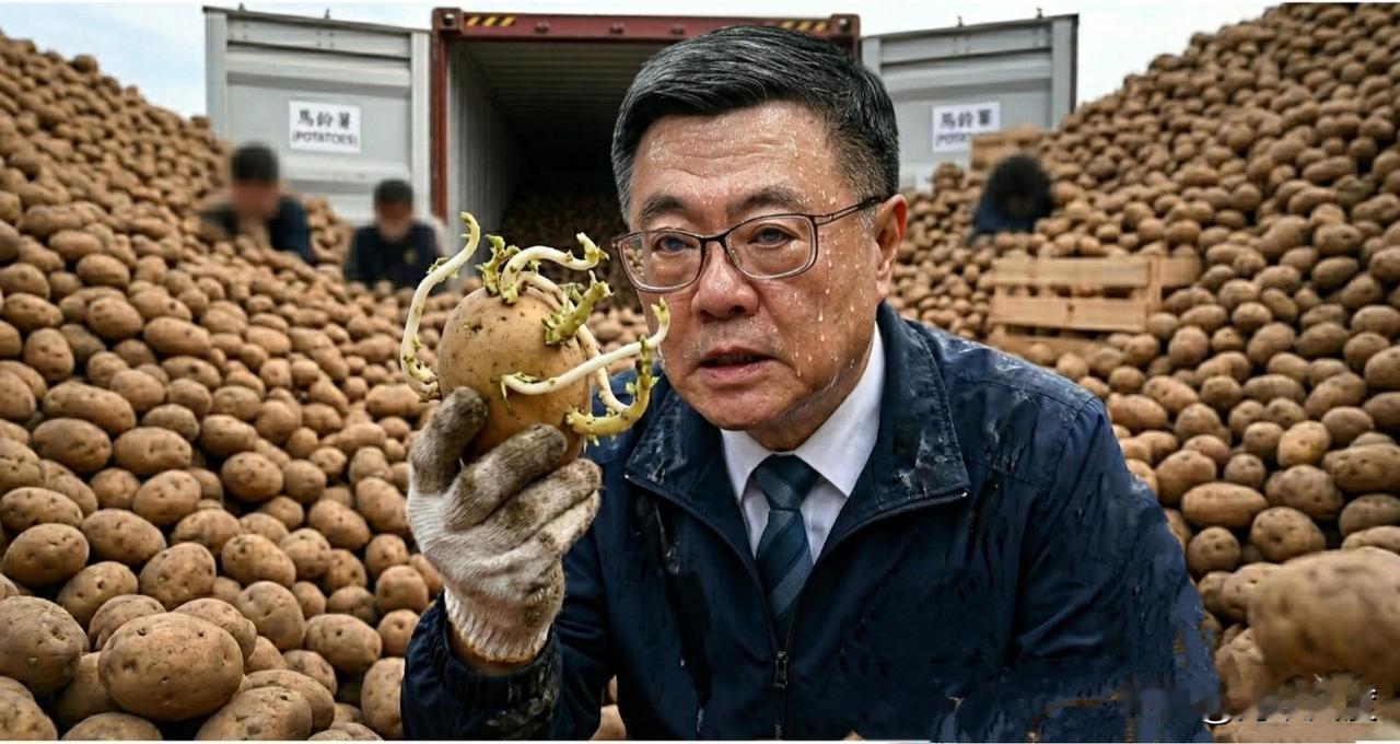 台当局跪美，发芽马铃薯不退货，卓荣泰“霸气”喊一颗一颗检查！医师酸爆：检查到最后
