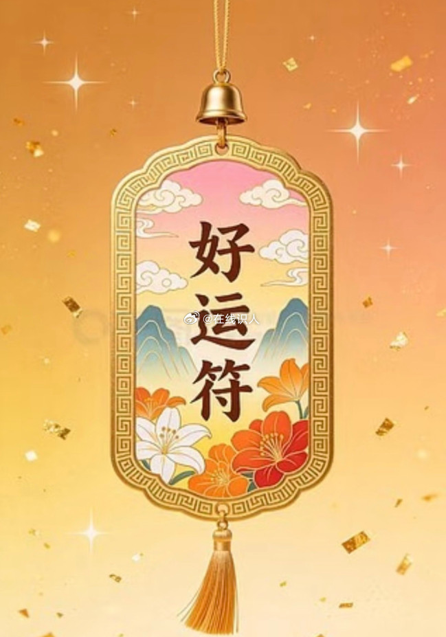 一定好运！送你一个好运符