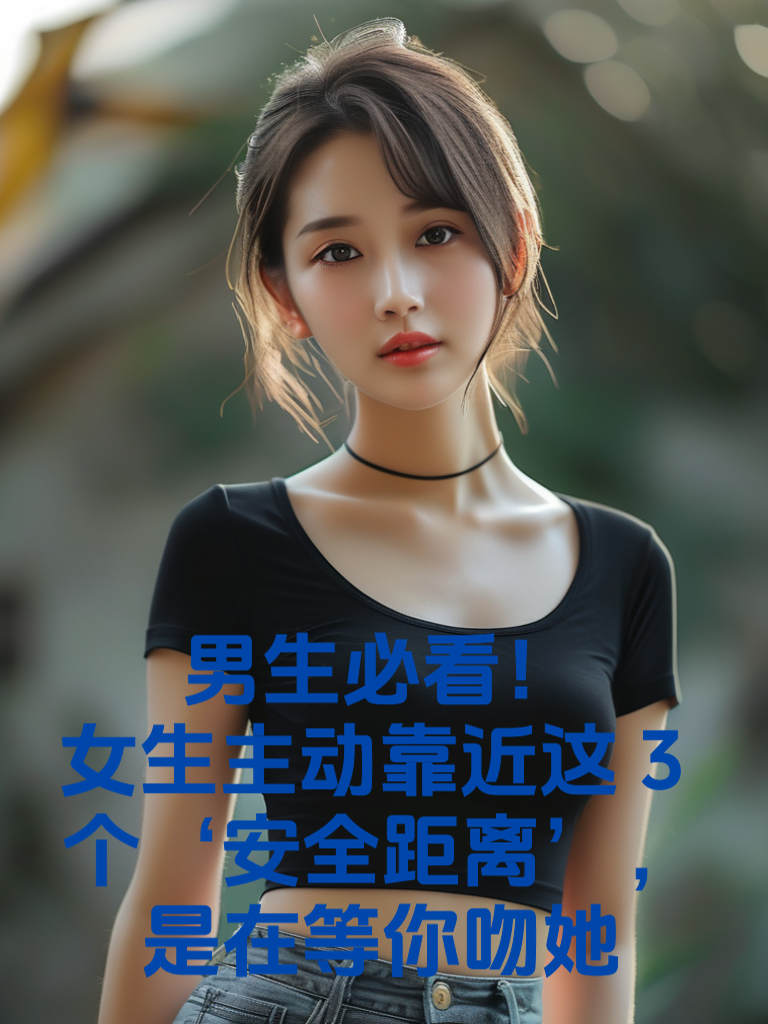 男生必看！女生主动靠近这3个‘安全距离’，是在等你吻她