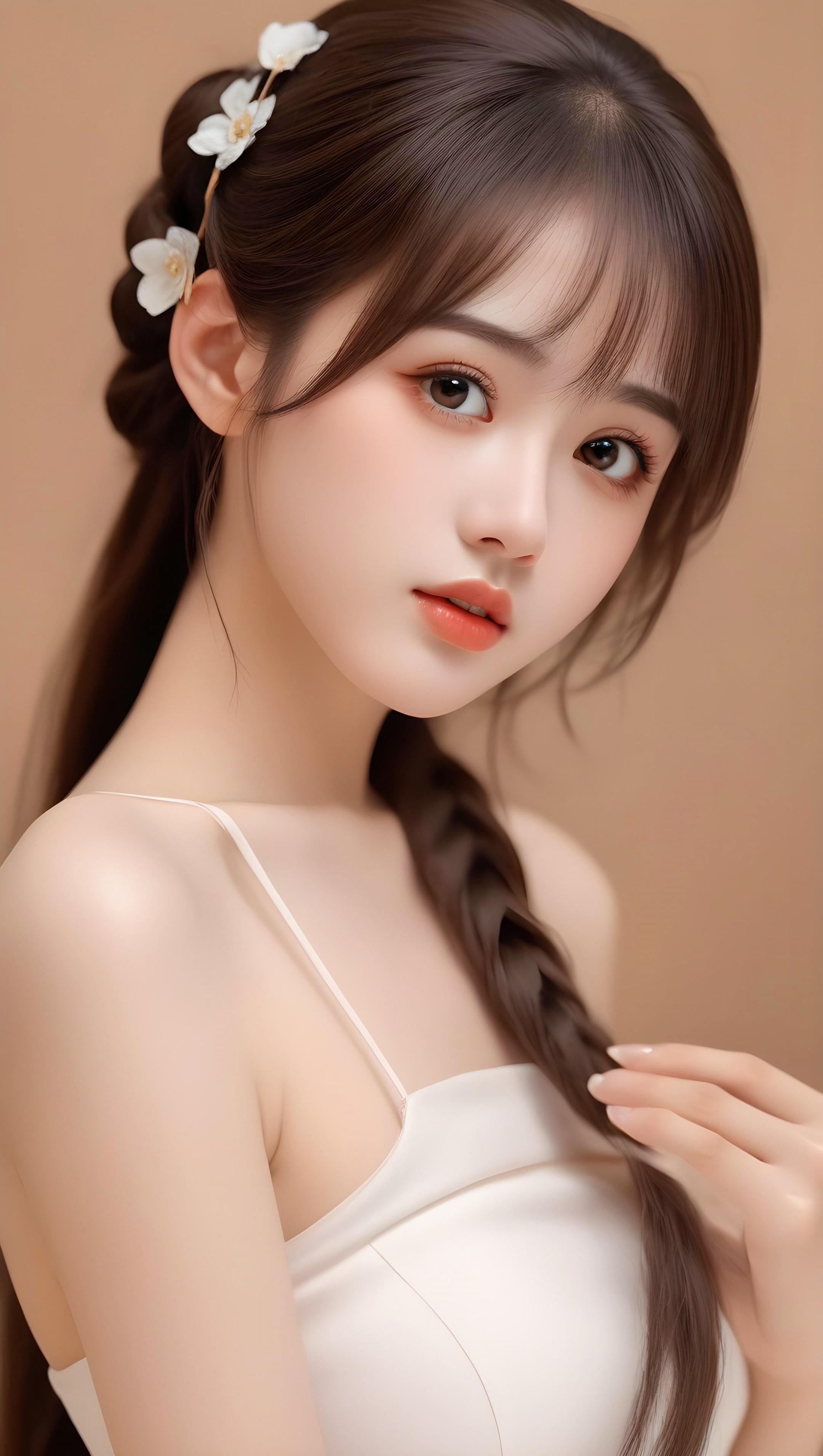 🔥🔥🔥她是画中仙，是梦中人，是我想用ai留住的完美瞬间。AI绘画