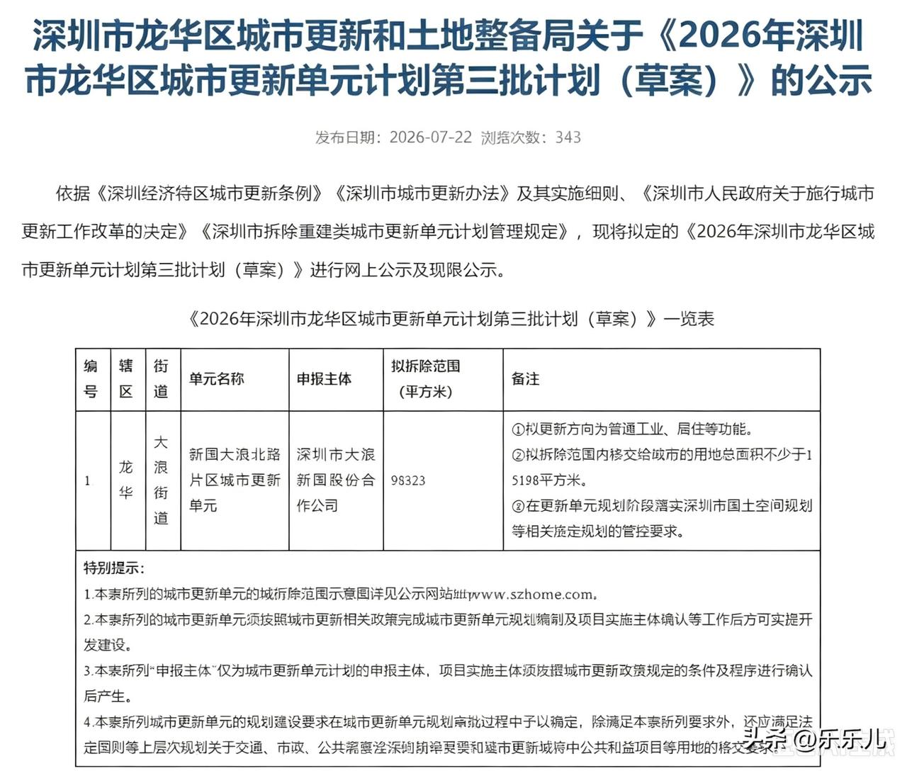 又一大旧改项目浮出水面！龙华这个片区，已有数十个旧改集结…日前，龙华区城市更新和