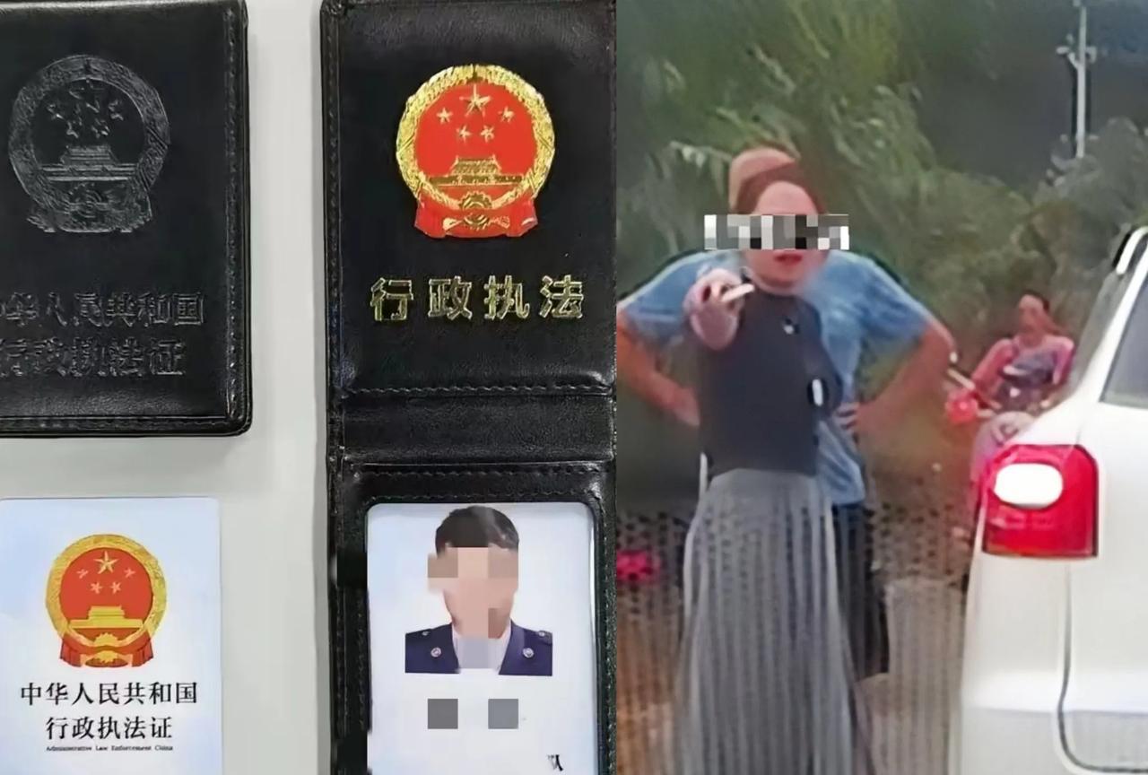 其实“亮证奔驰姐”有一点不容置疑，她的丈夫黎某是消防救援站的二级消防员，虽然消防