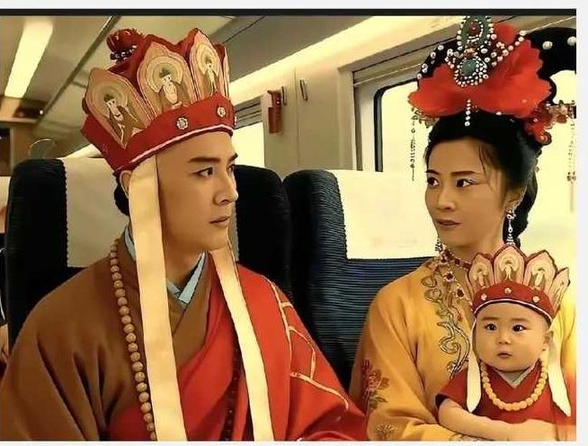 唐僧穿越了。高铁上遇见了唐僧。他已娶妻生子，一家三口乐也融融。昔日的小龙马