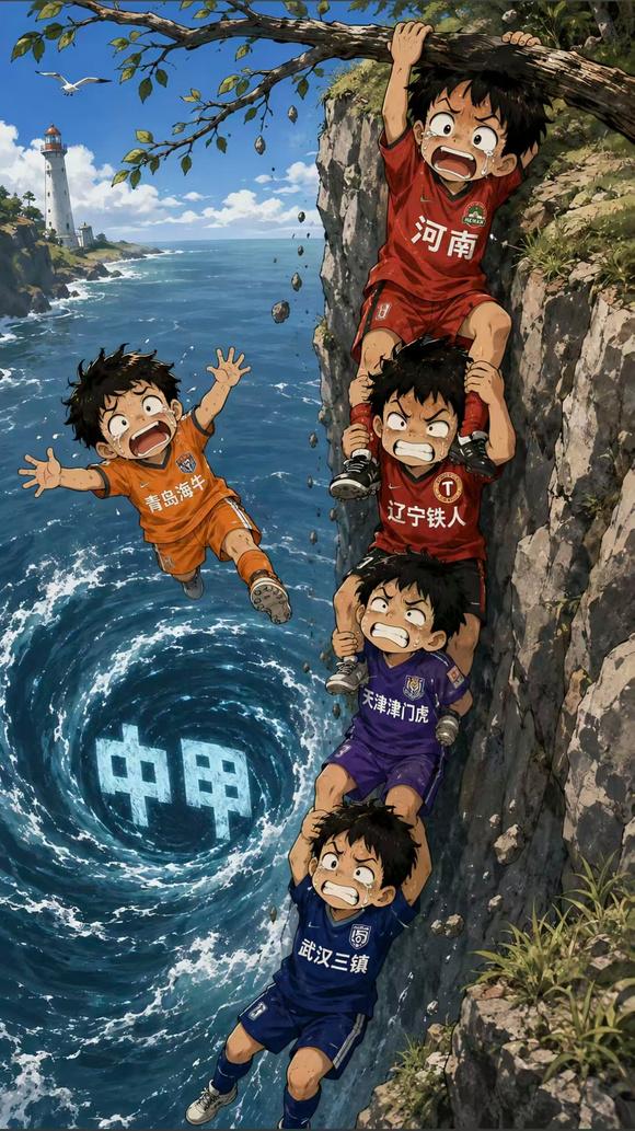 中超保级大乱斗！4队抢救命名额，青岛海牛几乎提前出局。26轮中超战罢，争
