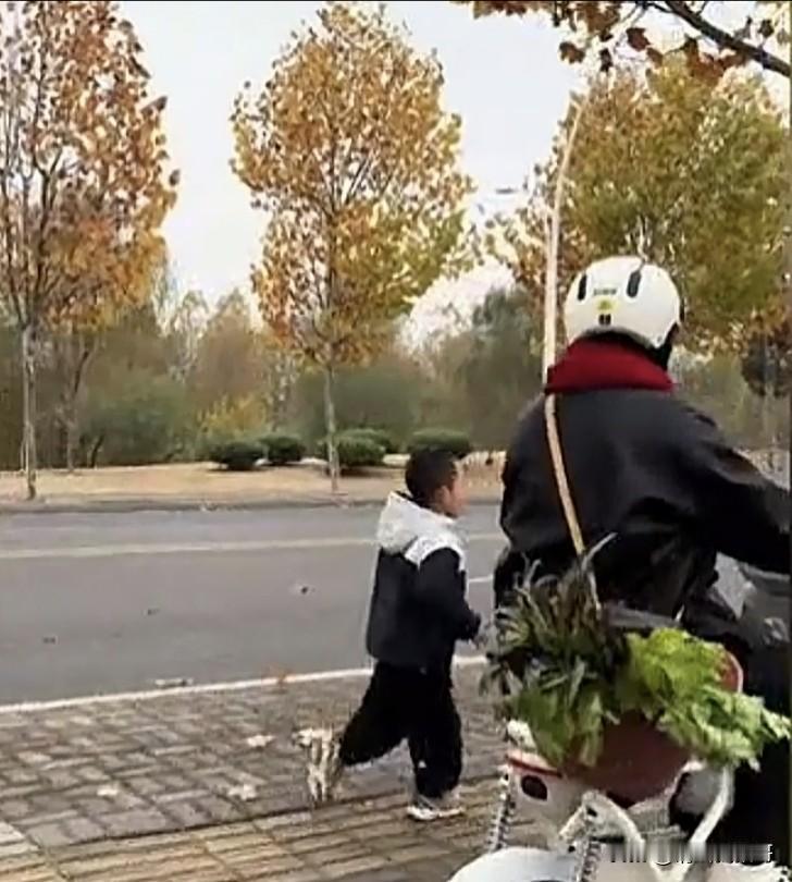 新国标电动车带娃买菜的梗算是被宝妈们玩出了新境界。