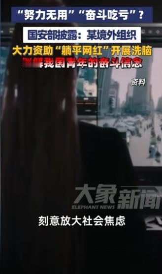 4月28日，国安部正式披露了一个隐蔽性极强的渗透阴谋。某境外组织正暗中发力，大力