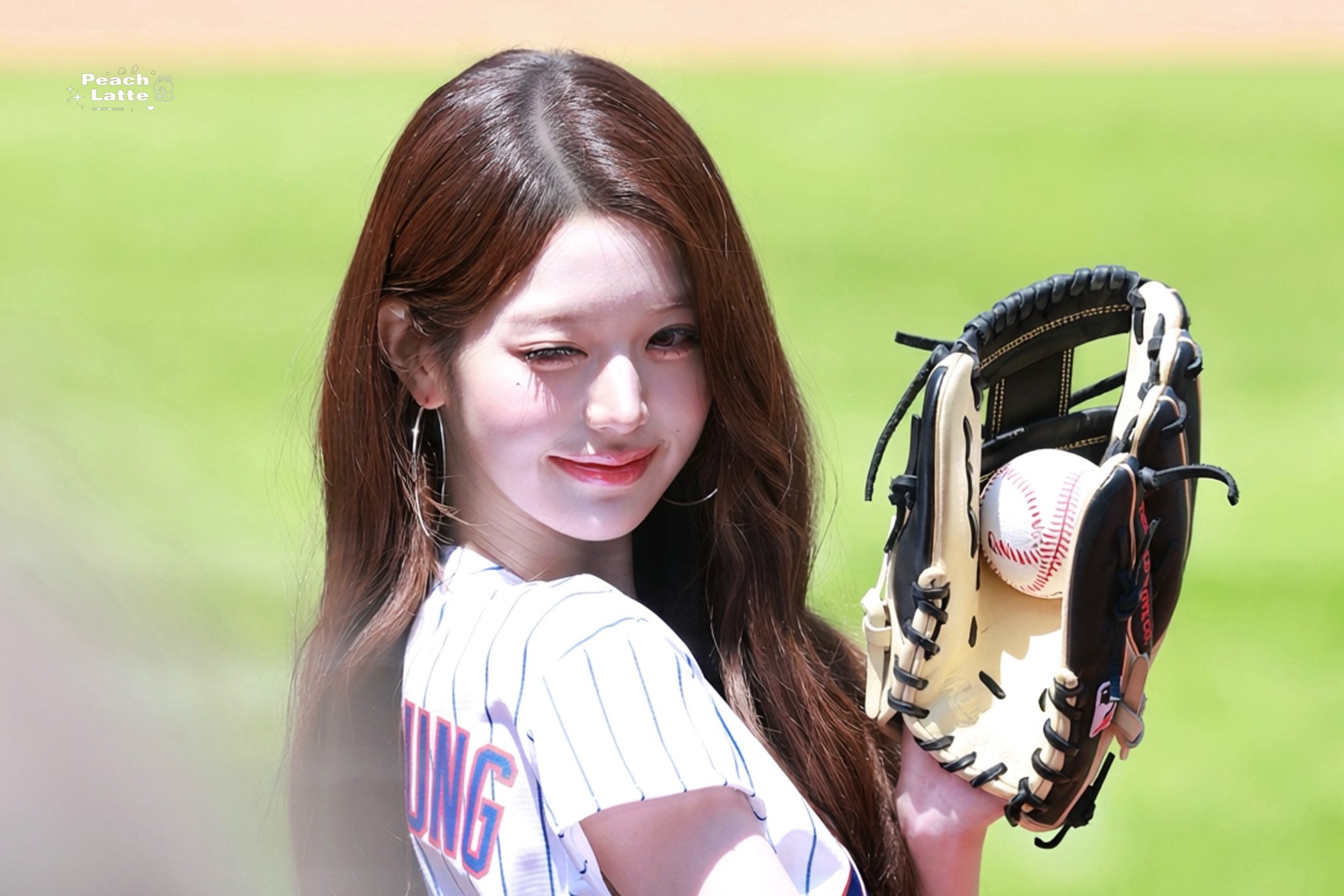 ⚾张元英为mlb开球​​​