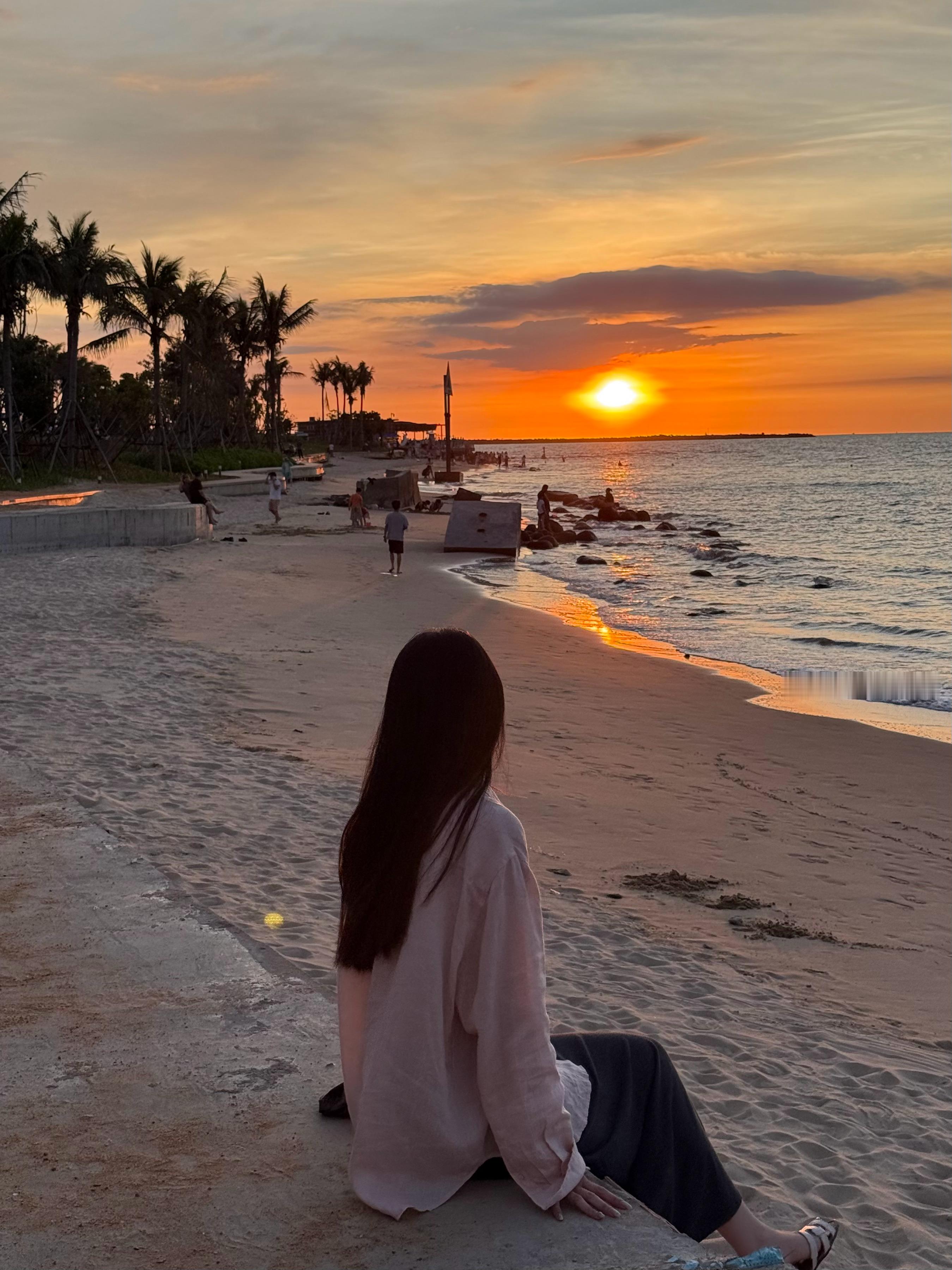 今天的日落🌇