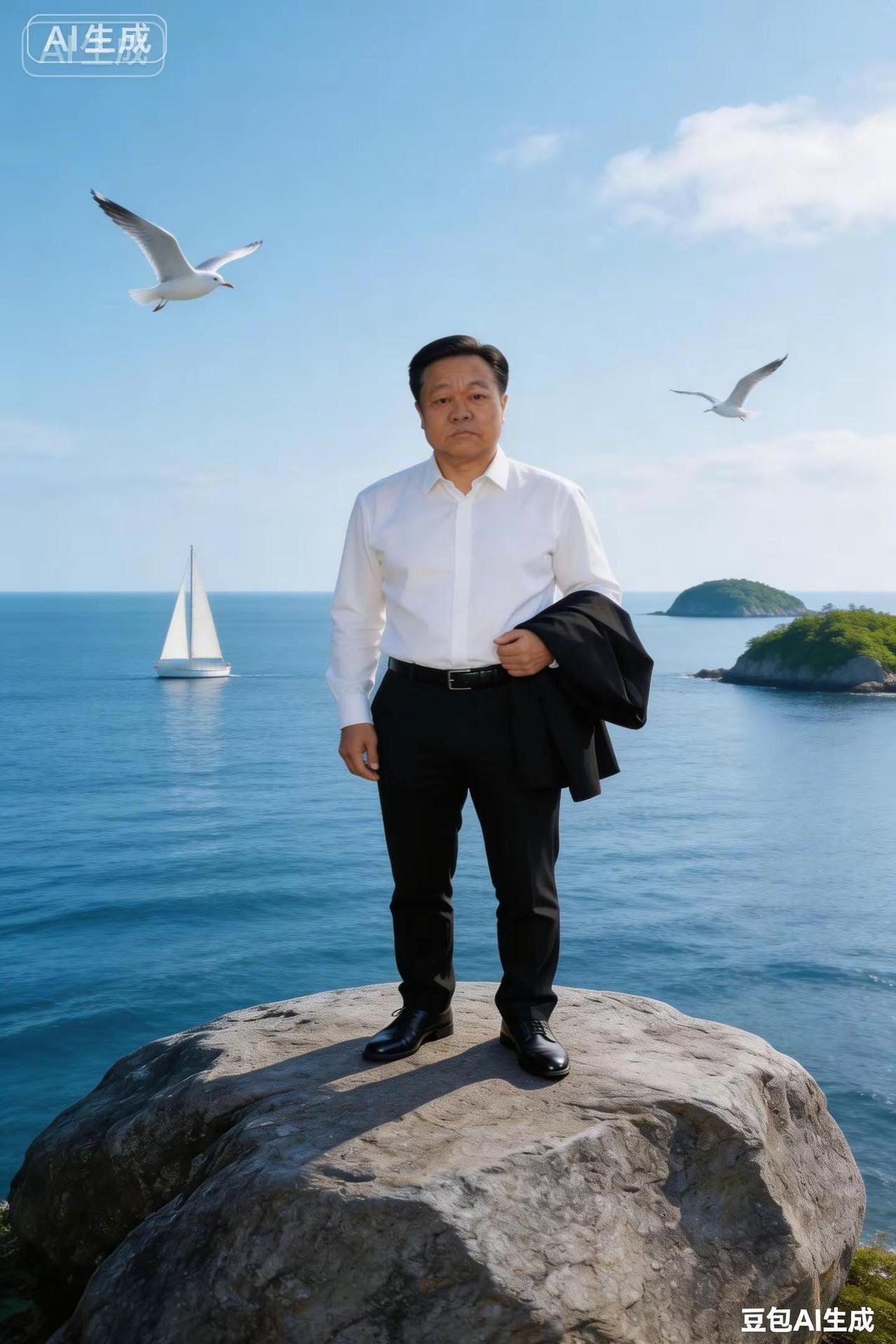 到海边了，看看海吧