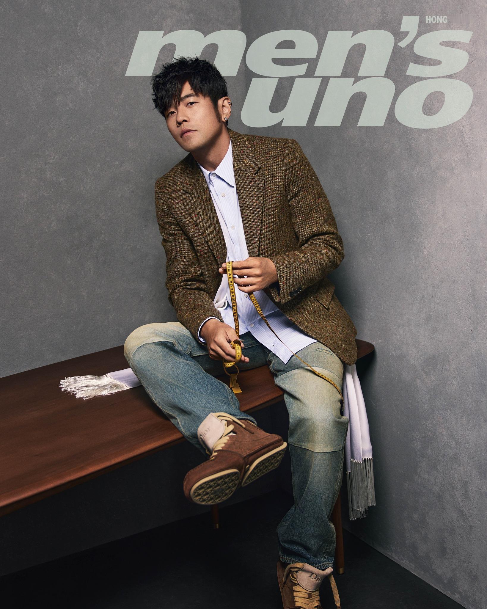 《men’suno》HK1月号周杰伦双封面正式出版！