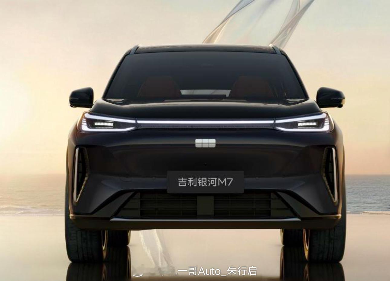 全新吉利银河M7将于2月6日全球首秀，新车搭载了1.5L插混动力，纯电续航为22
