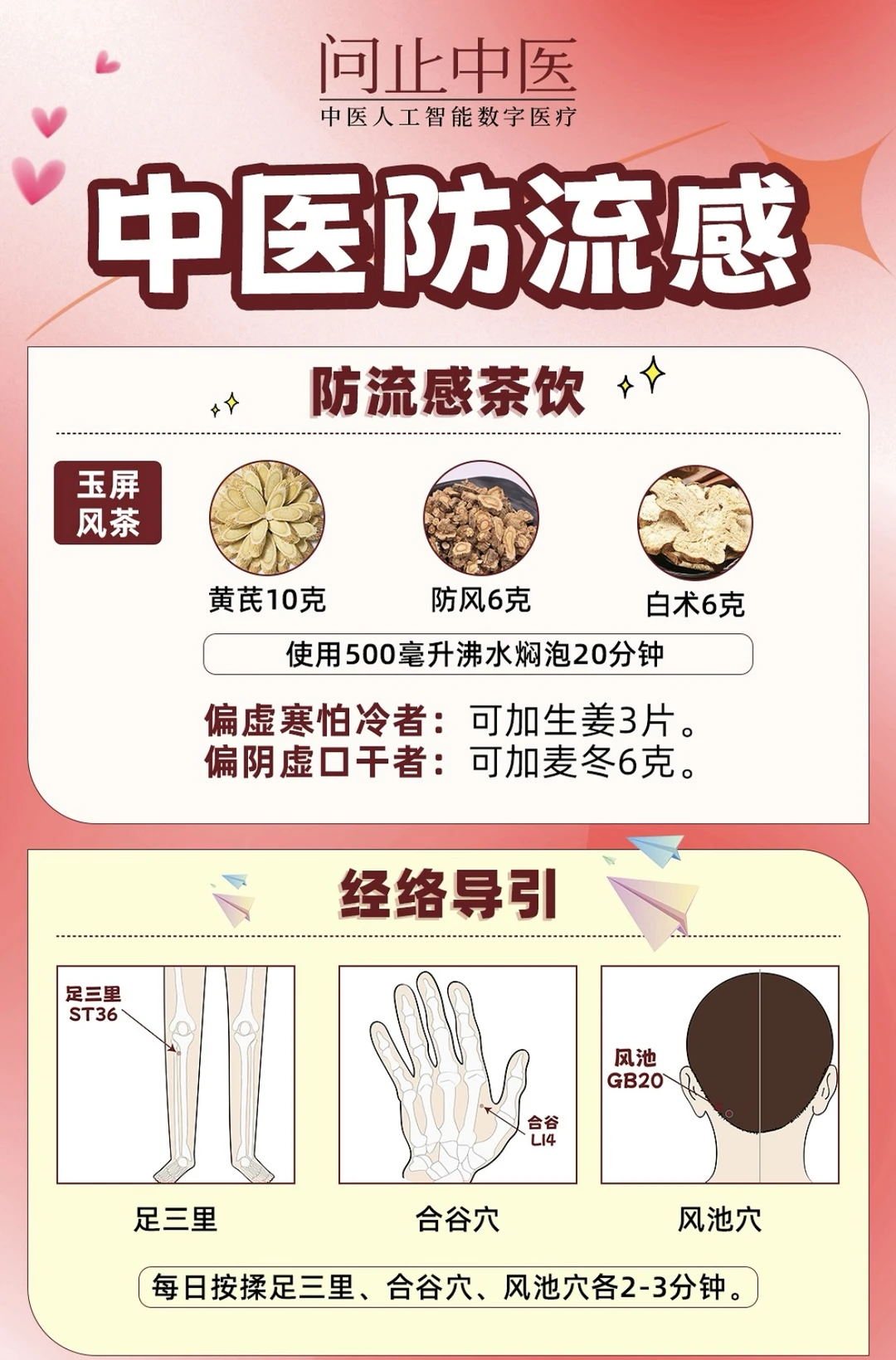 中医防流感治甲流的方法