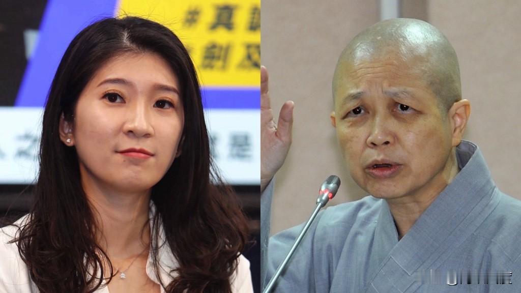 一句“政治尼姑”让释昭慧恼羞成怒，昨天喊告谢寒冰，今天喊告国民党美女发言人李明旋