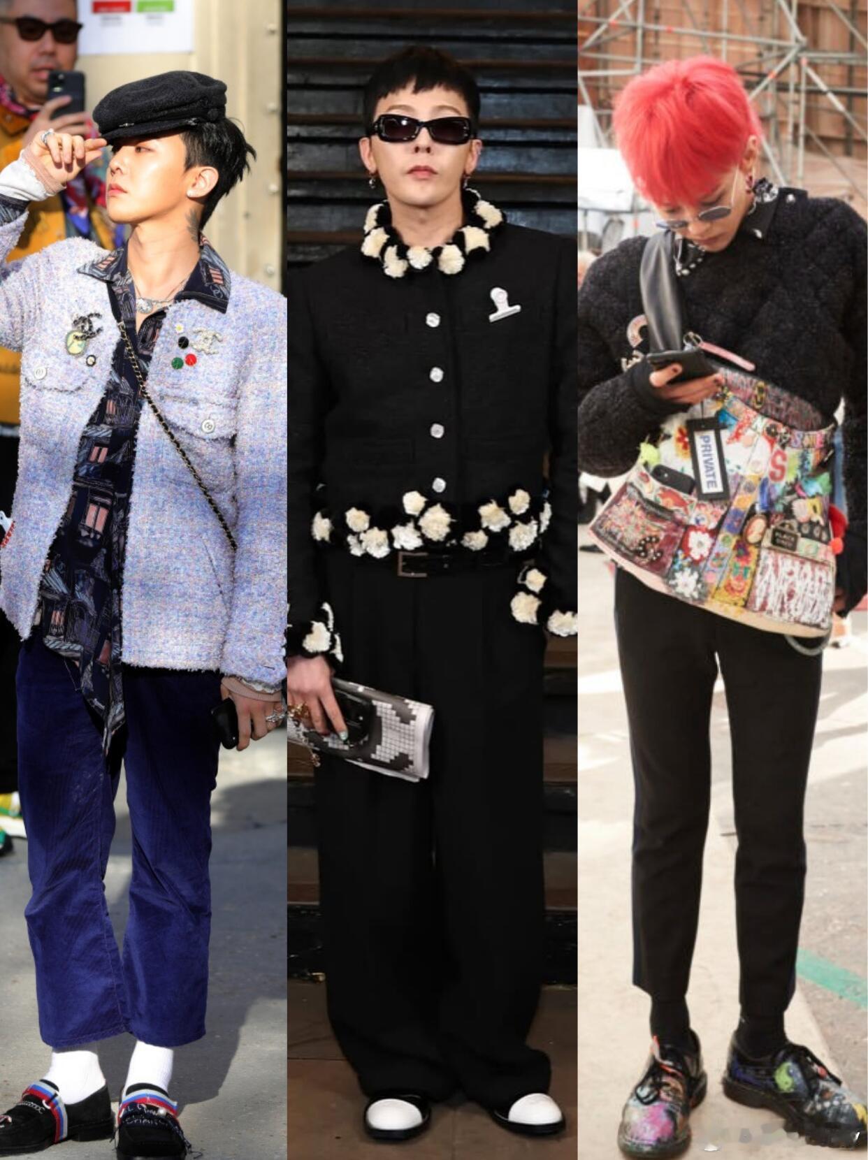 风格大赏softcore香奈儿全球形象大使权志龙在纽约出席香奈儿工坊大秀，权志龙