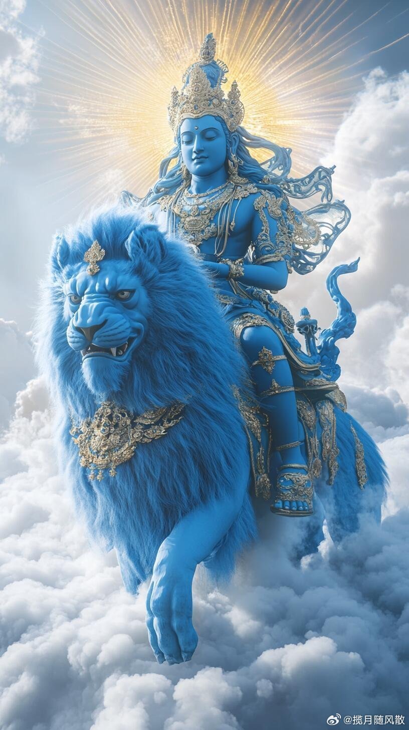 遇见文殊菩萨！不能忽视，许个愿，很灵验的​​​