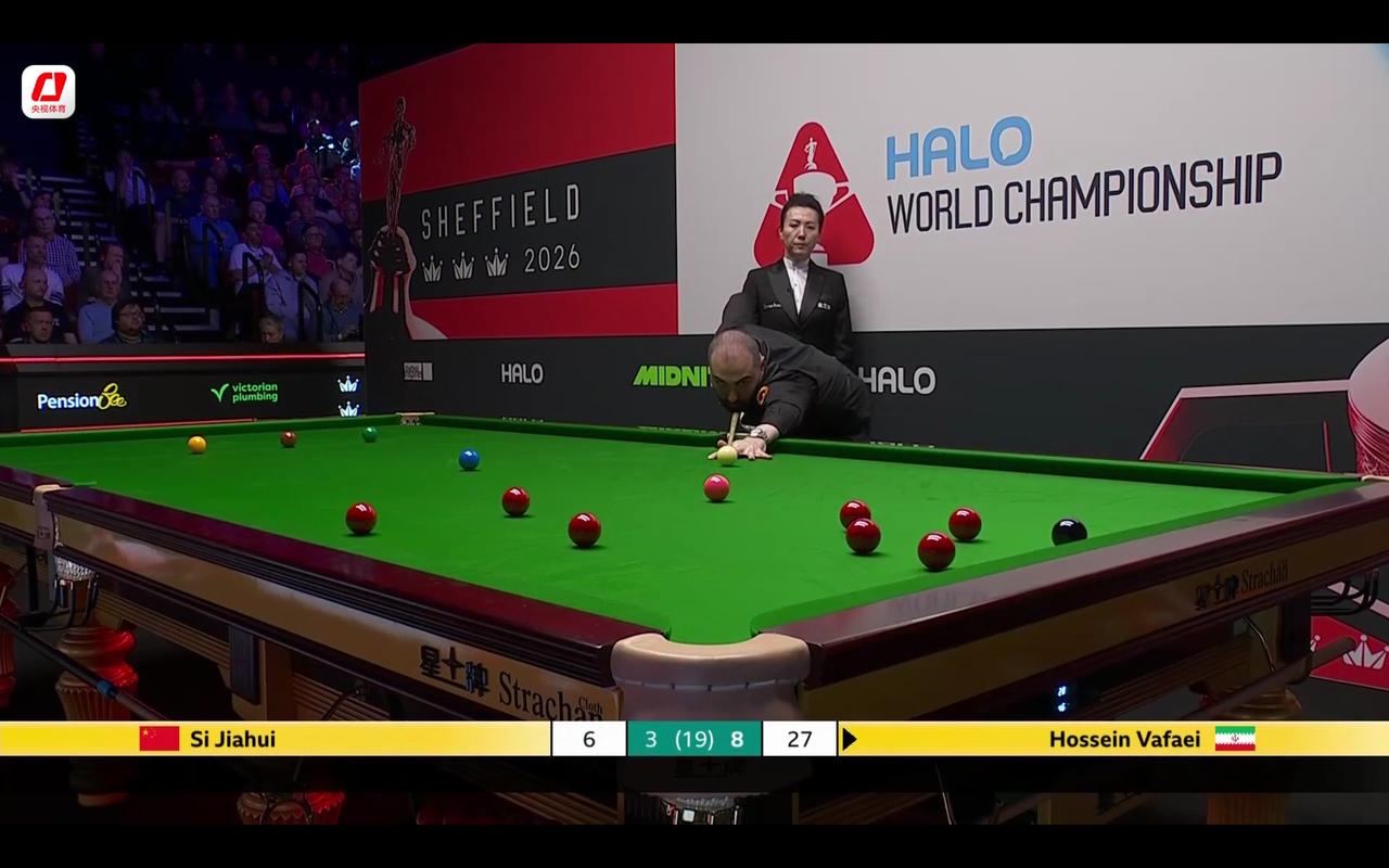 太遗憾了！斯佳辉成为世锦赛第一个被淘汰的种子选手。带着第一阶段3-6的劣势来