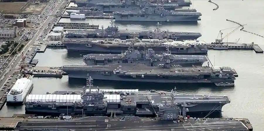假如美国把全部11艘航母拉过来跟我们开战，咱能顶得住吗？说实话，这仗不好打，毕竟