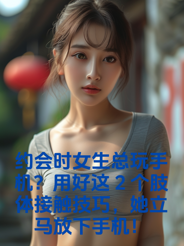 约会时女生总玩手机？用好这2个肢体接触技巧，她立马放下手机！