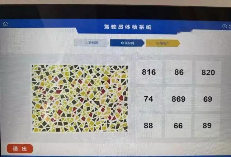 老张在合肥换驾照，往自助体检机前一坐，屏幕上蹦出一张彩色圆点图。他看了半天，没