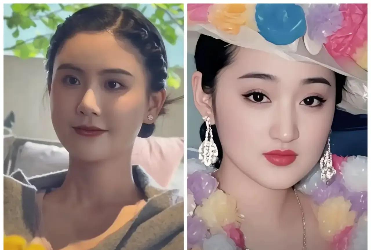 你会不会以为，左边那张照片里的两个女人是同一个人，其实不是的，她们一个是赖文峰的