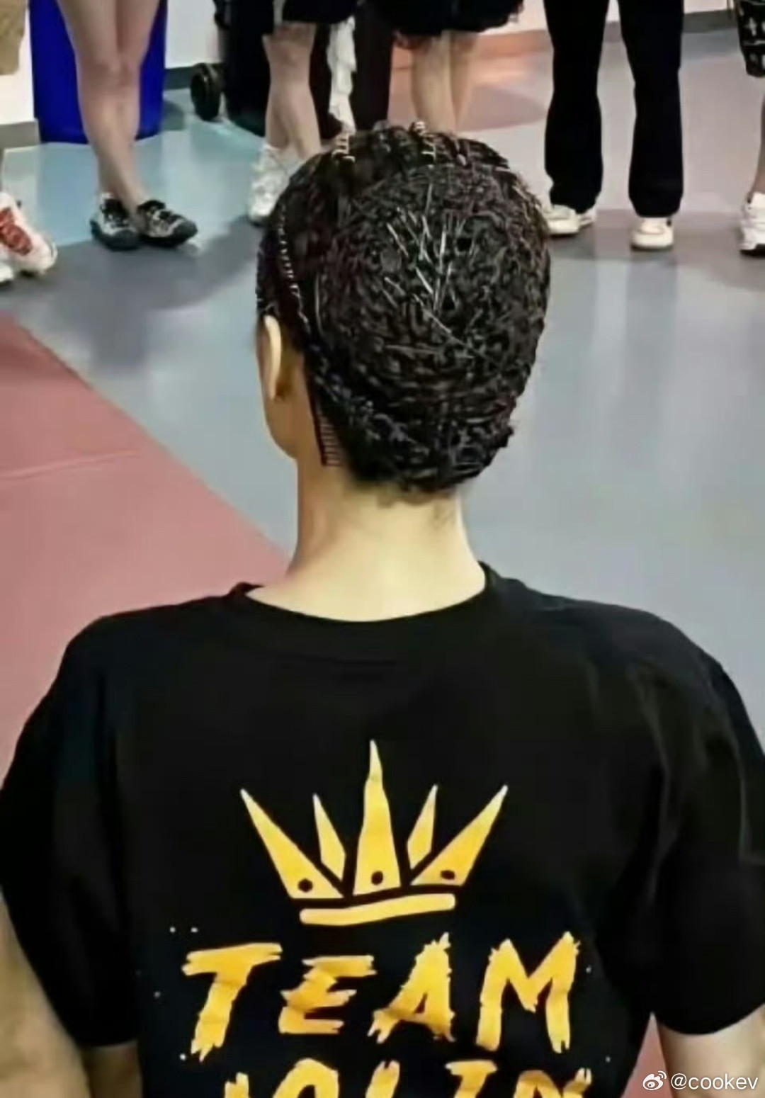 蔡依林这个发型居然用了1000多个发卡