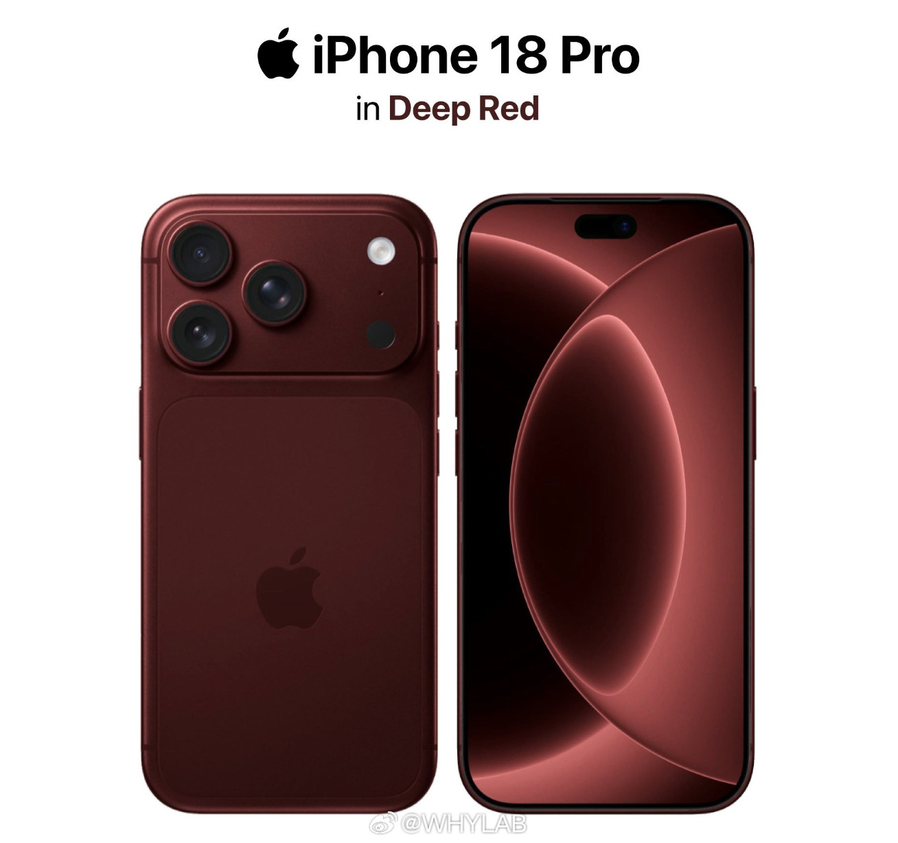 iPhone18Pro或无屏下FaceID外观基本没变，还是一样的模具，主要升级