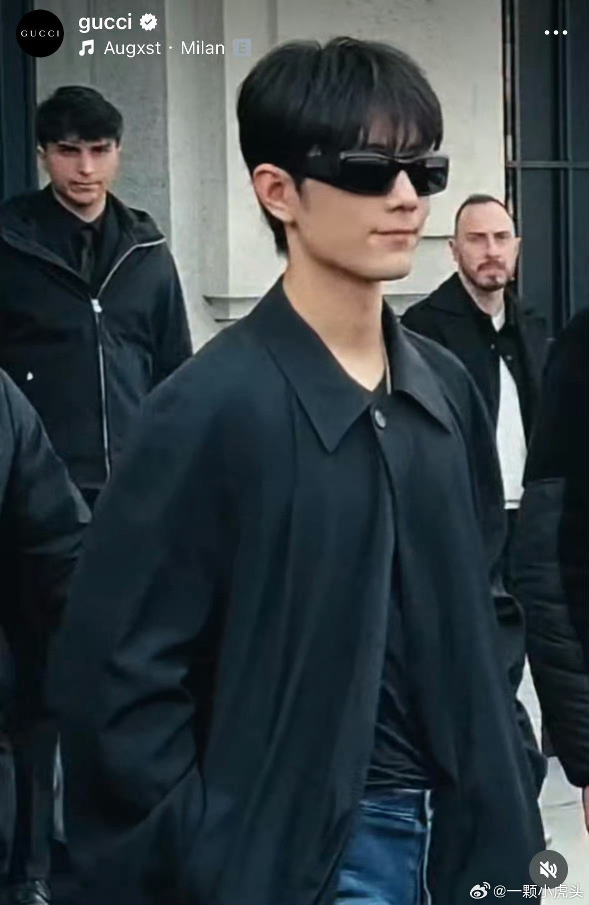 Gucci全平台新发的明星合集，肖战又是第一个👏就这样给足排面！