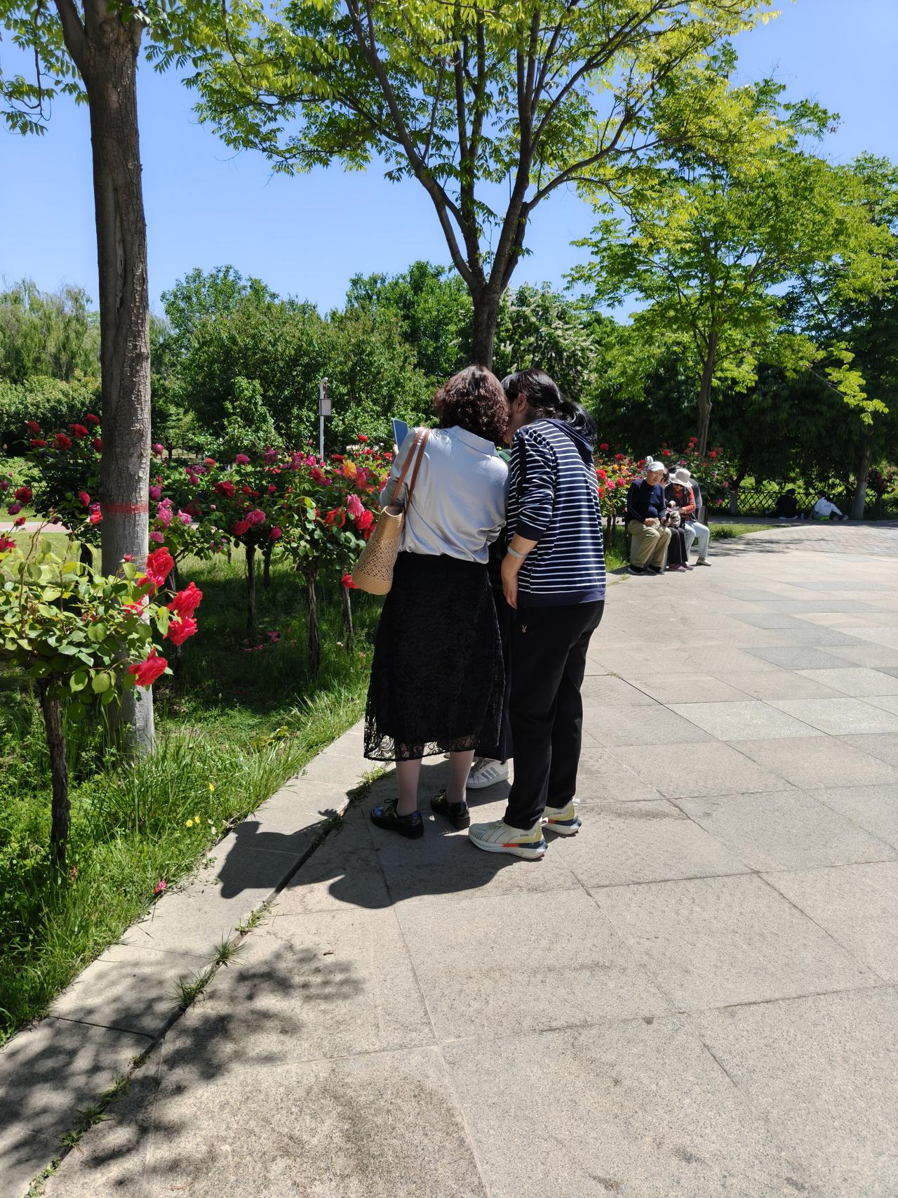 今天我和几个朋友一同出去玩，其中一位朋友抛出一个话题，她问：“别人出去旅游，你也