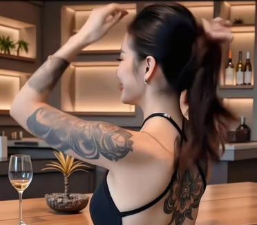 喜欢纹身的还是不纹身的，评价一下呗！