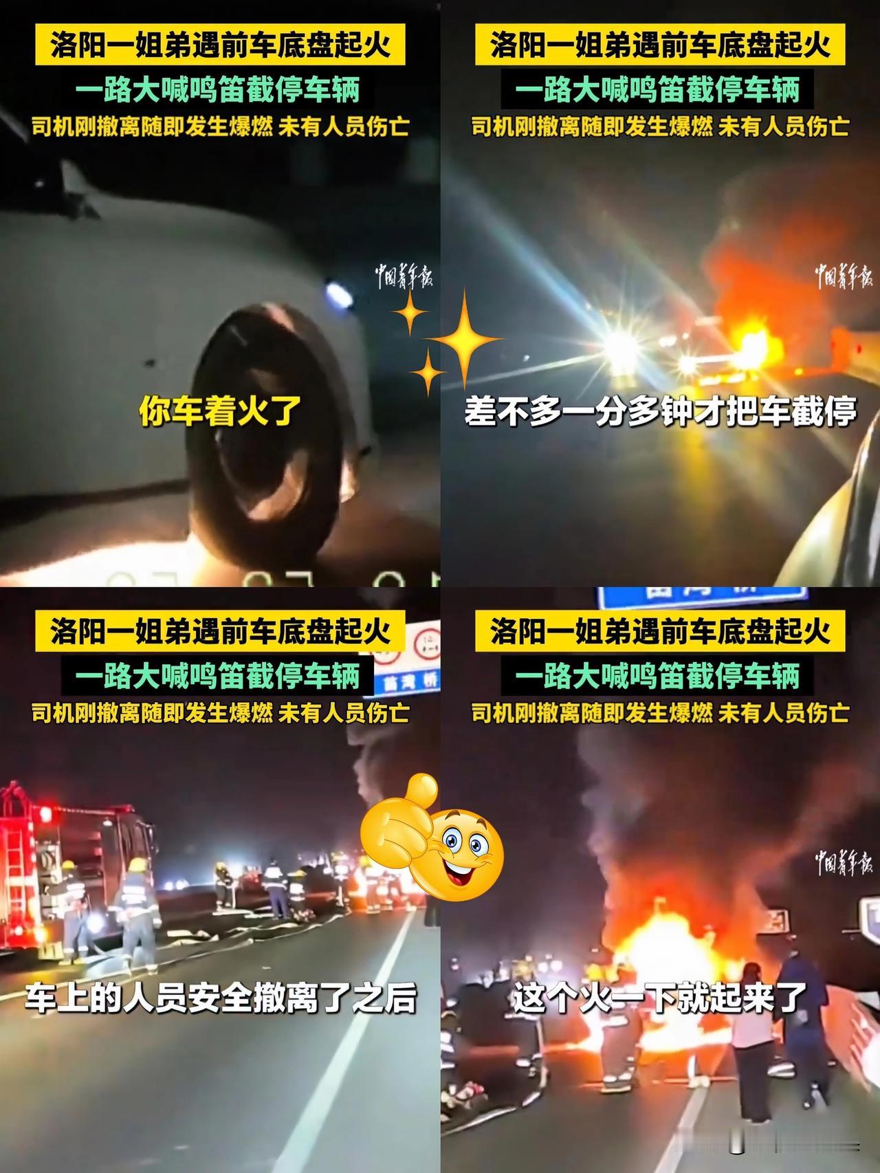 刷到这个视频，给我看的手心直冒汗！河南洛阳，一对姐弟开车在路上，眼尖瞅见前