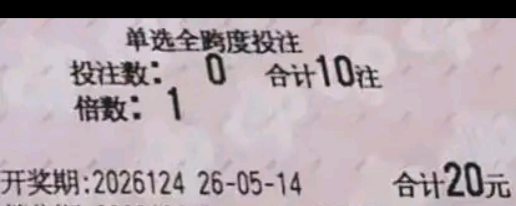 福彩3D第26124期开奖渐近，不少彩民满怀期待提前晒出投注票，小编整理部分靓票