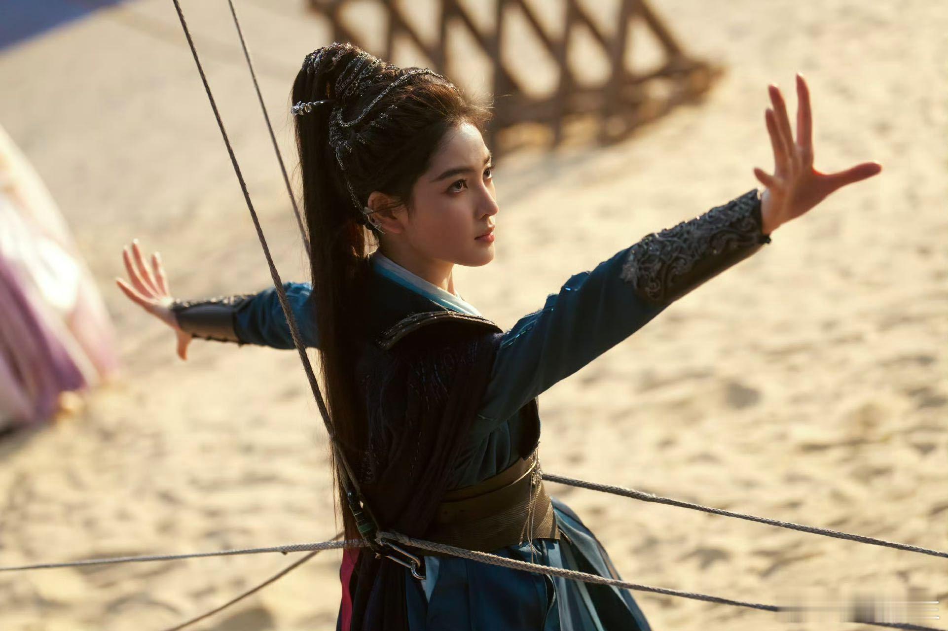 张凯莹闯进内娱女将军赛道张凯莹把厉雪扬演活了！《天地剑心》西西域副本中，她外表