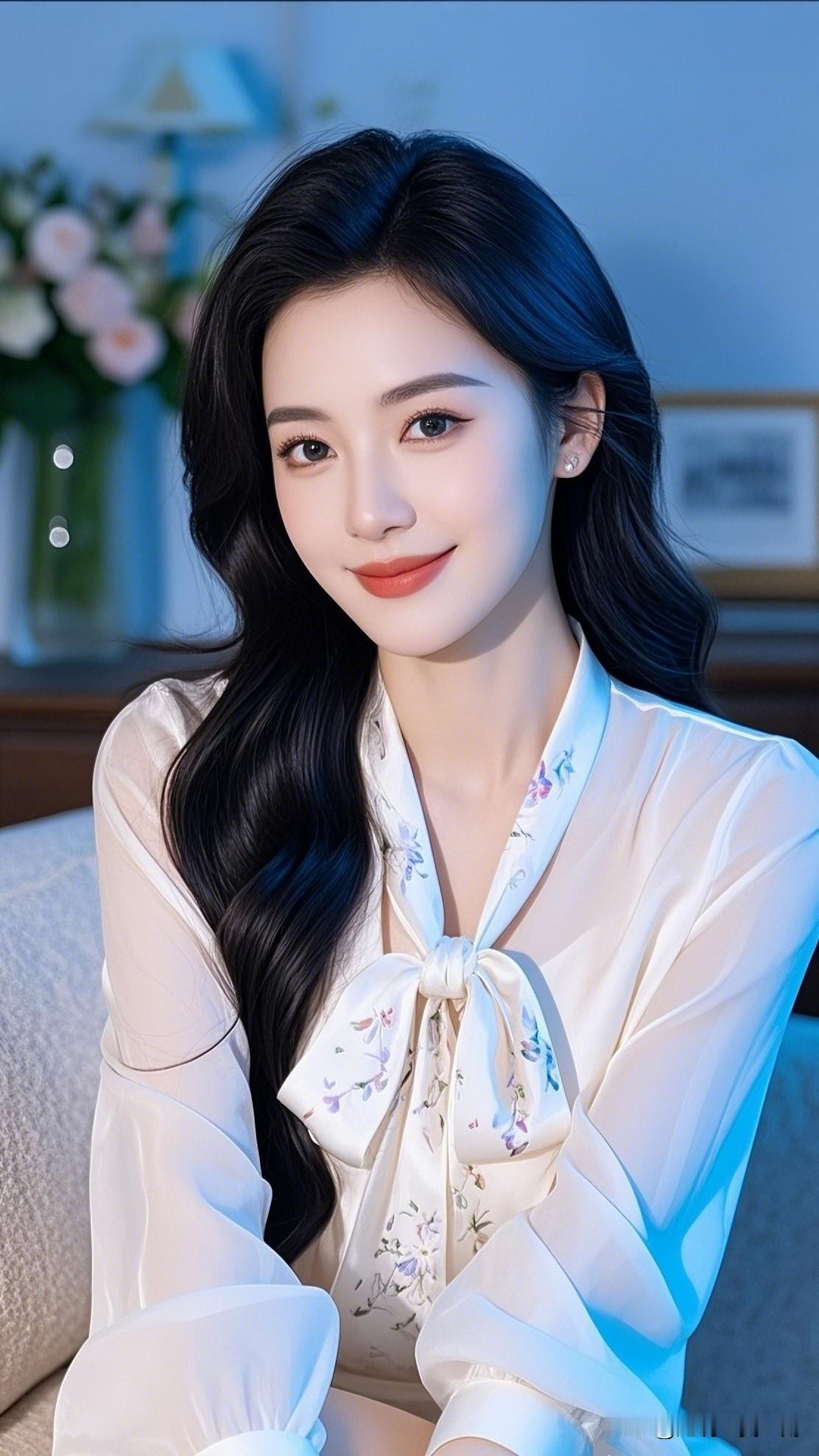 花前月下一笑间，美人如画入诗篇。人像摄影如何拍摄成熟女性的美感?温柔甜美的居家