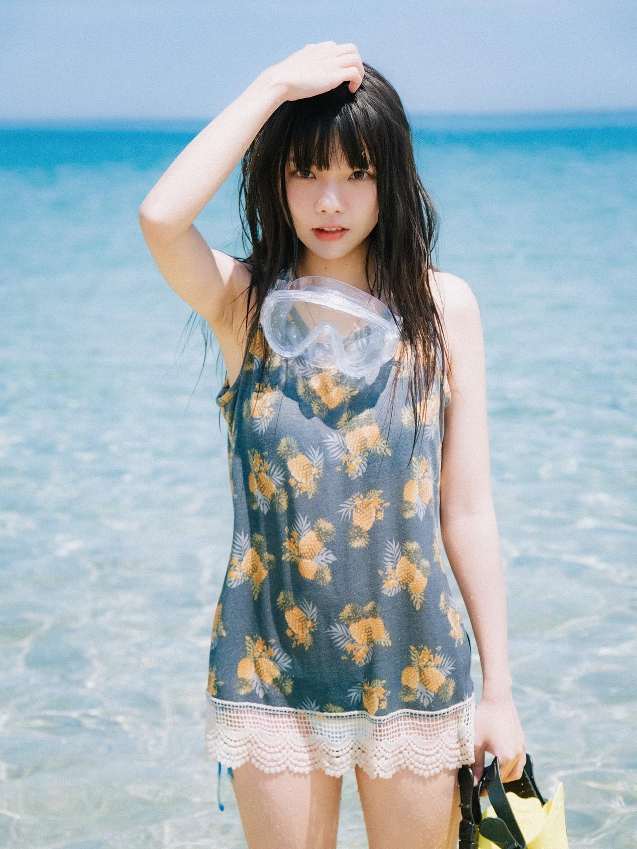 真的很summer一天不玩水，就觉得夏天过的太水海边拍照颜值